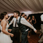 Bride and Groom on the Dance Floor